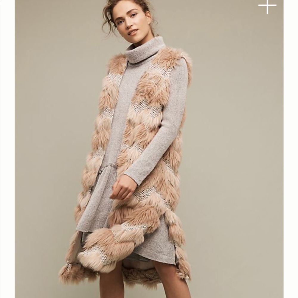 Hei Hei Fur Chevron Vest